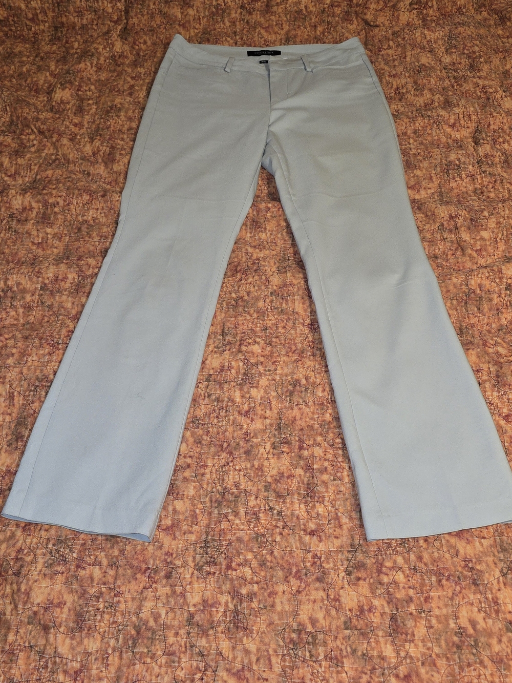 Liverpool Los Angeles Gray Ankle Trousers Pants Size 8/29 Stretch Workwear